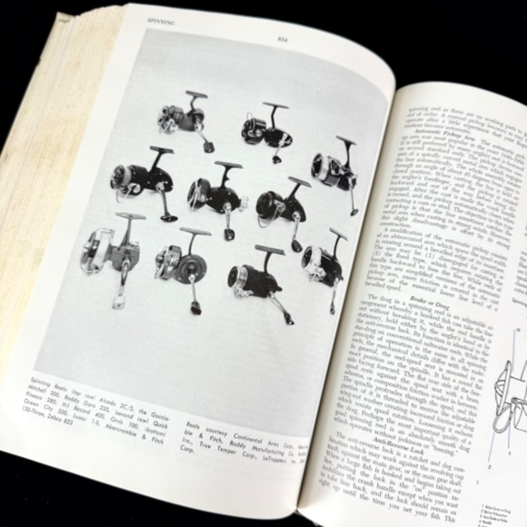 1965 McClanes Standard Fishing Encyclopedia Guide 1st Edition 1057 Pages HC Book - Picture 8 of 15